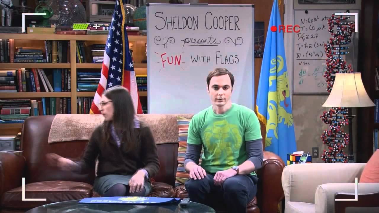 Sheldon Cooper presents : Fun with Flags